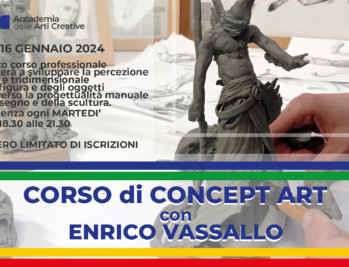 A GENNAIO nasce IL CORSO ADAC DI CONCEPT ART con Enrico Vassallo
