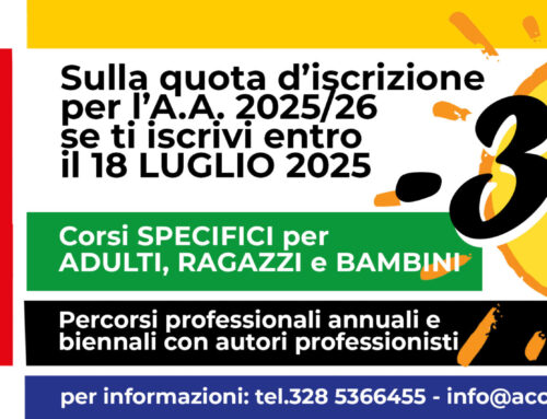 SCONTO ESTIVO per le ISCRIZIONI ADAC A.A. 2025-26